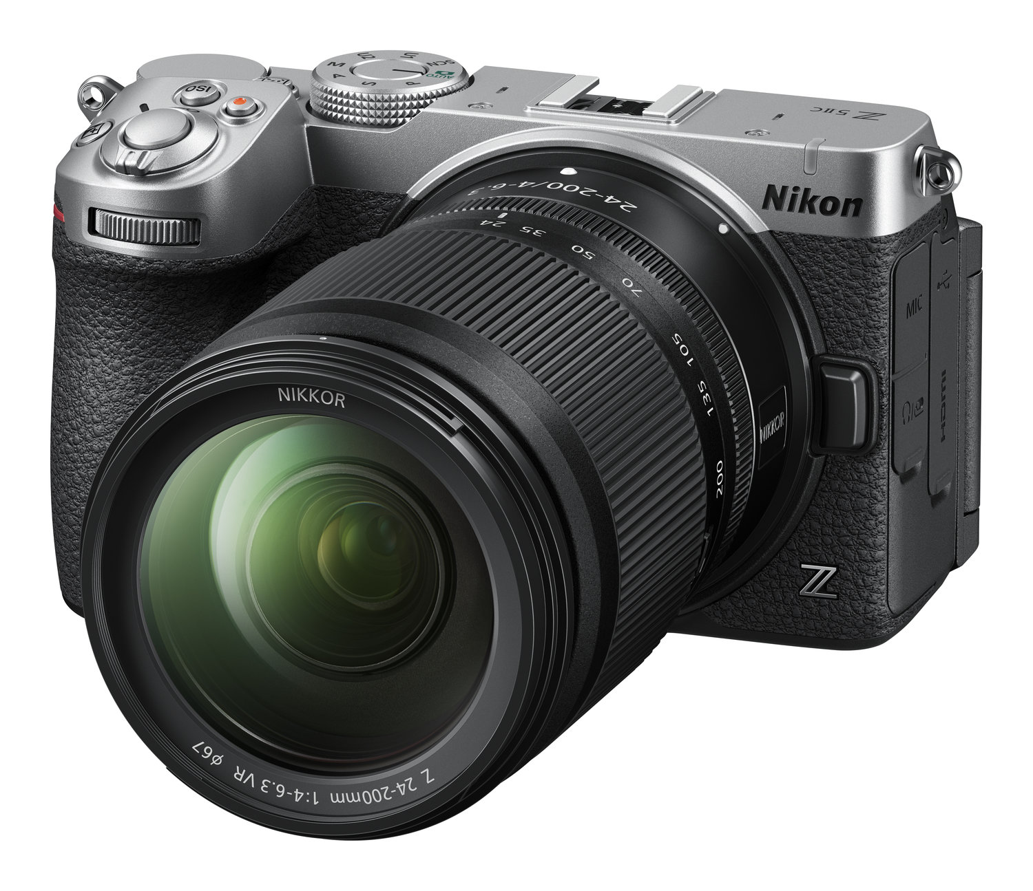 Nikon Z5 IIC silber + Z 24-200/4.0-6.3 VR Set