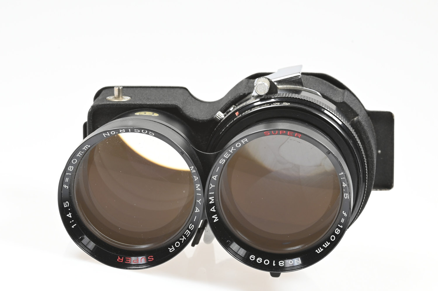 Gelegenheit Mamiya Sekor 180/4,5 SUPER für Mamiya C220 / C330 (leichte Delle an Filtergewinden) Zustand A- / B