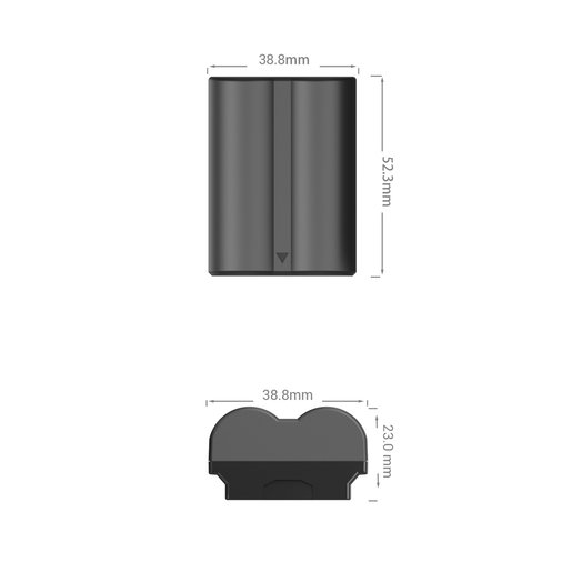 SmallRig 4072 Akku NP-W235 für Fujifilm