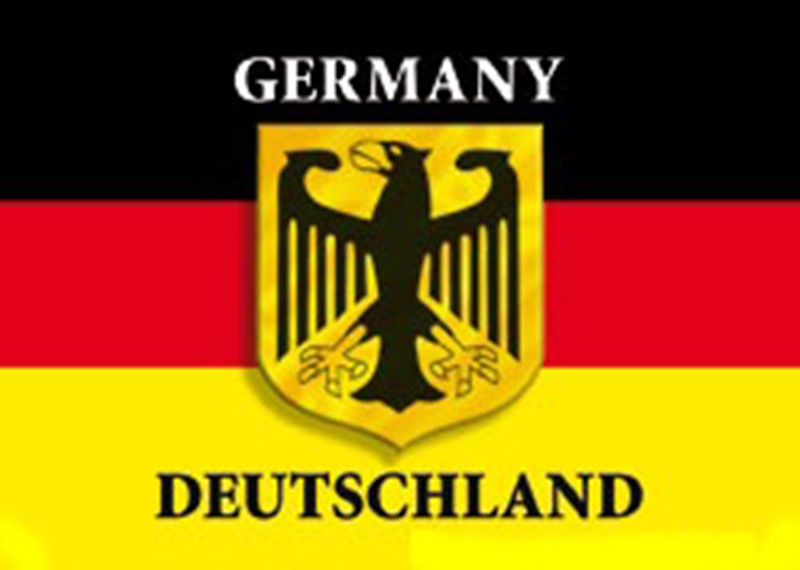 Fotomagnet Deutschland Flagge mit Adler 7640101365641