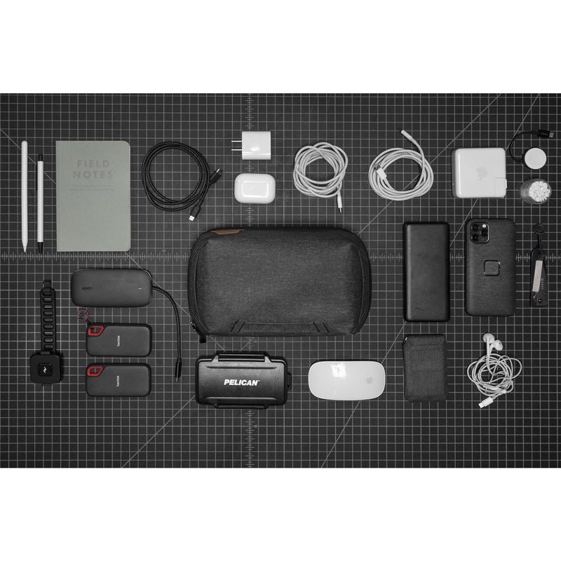 Peak Design Tech Pouch - Charcoal ( Dunkelgrau ) -Organizer-Tasche 0818373022402
