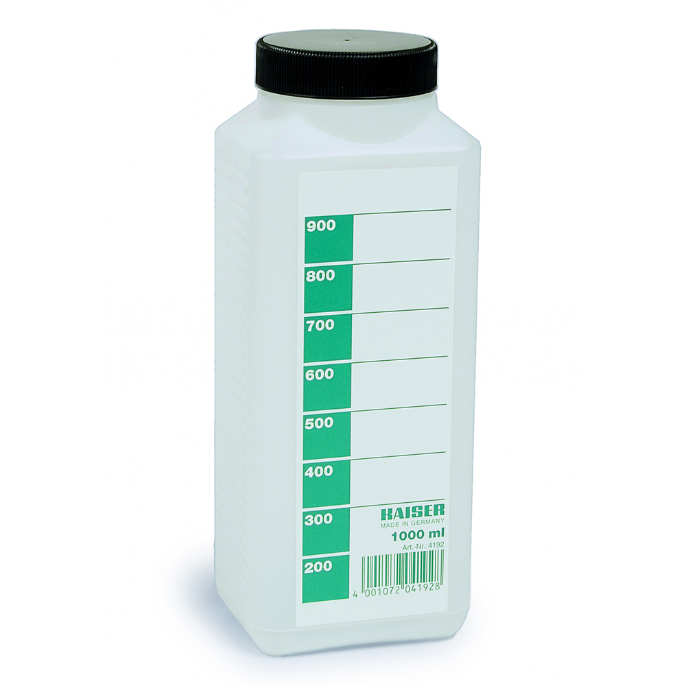 Kaiser Chemiekalienflasche, weiß, 1000 cm³ 4001072041928