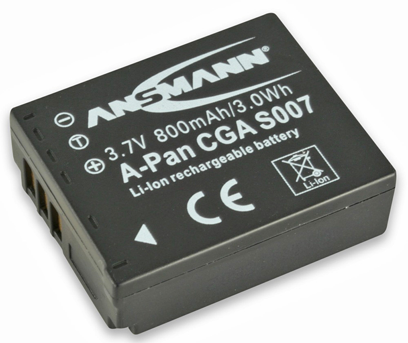 Ansmann CGA S 007 für Panasonic 4013674229635