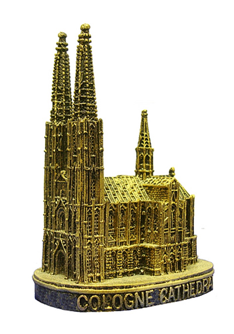 Monument Dom Mittel gold (Polyresin) 4029202860553