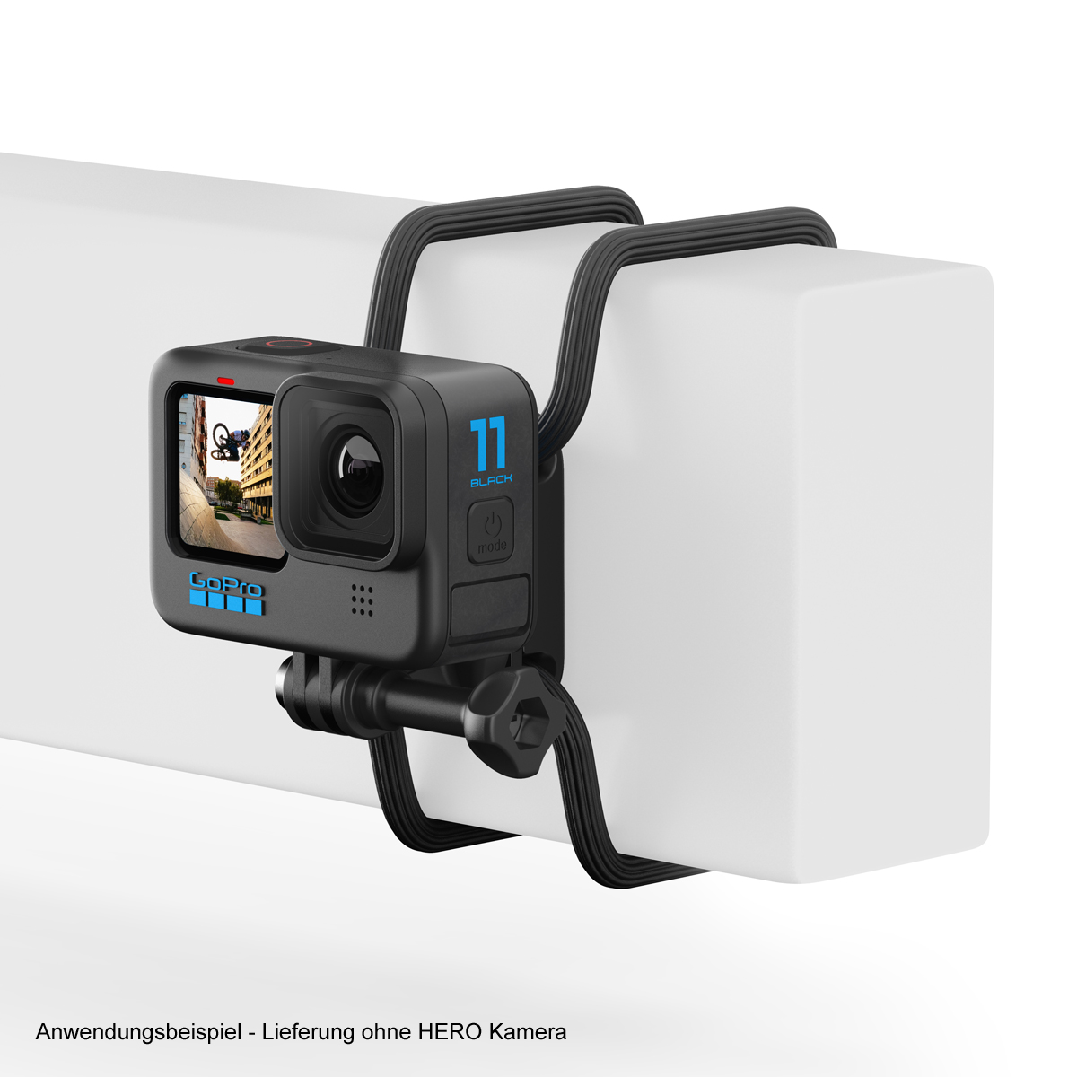 GoPro Gumby Flexible Mount, flexible Halterung mit Befestigungsclip 0818279028584