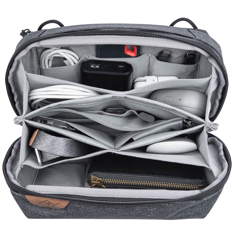 Peak Design Tech Pouch - Charcoal ( Dunkelgrau ) -Organizer-Tasche 0818373022402