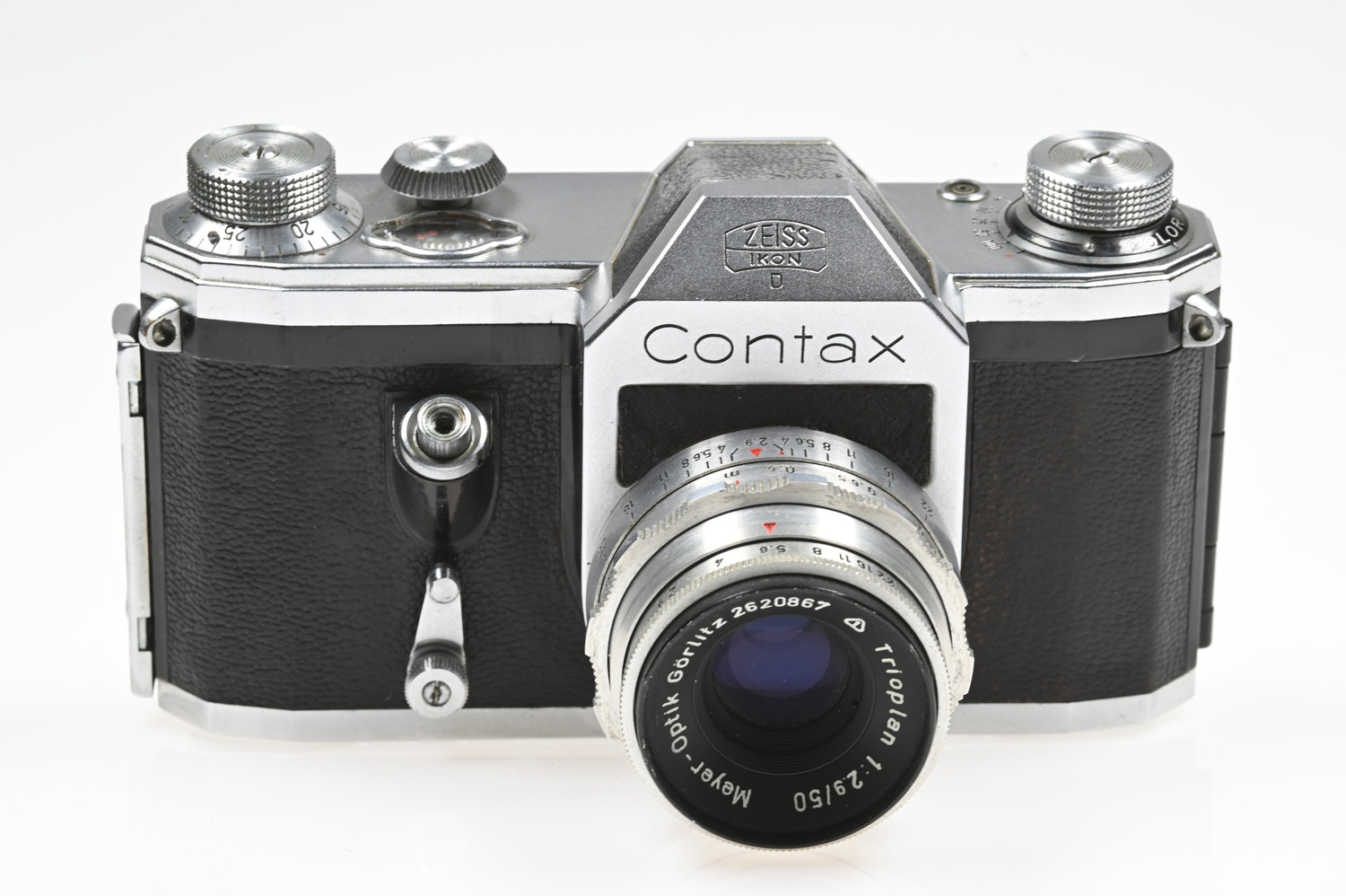 Gelegenheit Contax D Gehäuse + Meyer Optik Görlitz Trioplan 50/2,9 Zustand B+