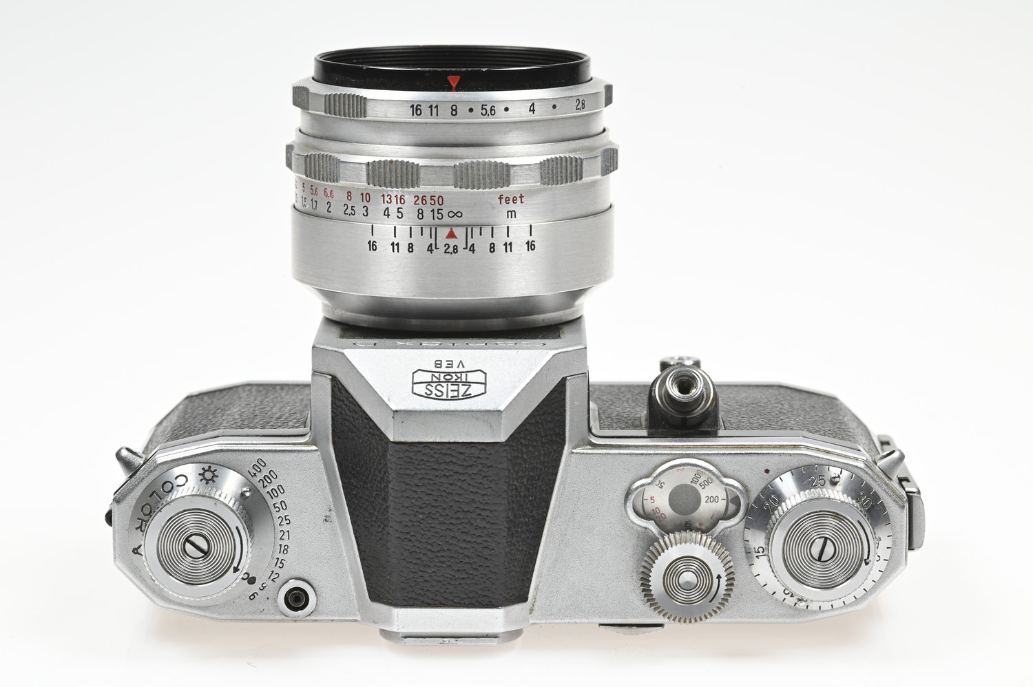 Gelegenheit Contax D Gehäuse + Zeiss Jena Tessar 50/2,8 Zustand A-