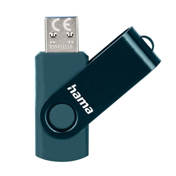 Hama USB-Stick "Rotate" USB 3.0, 128GB, 90MB/s 4047443435903
