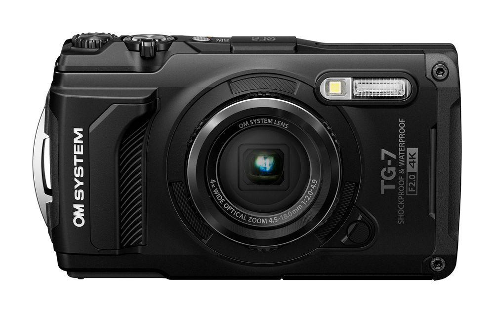 OM System TG7 schwarz 4545350055974