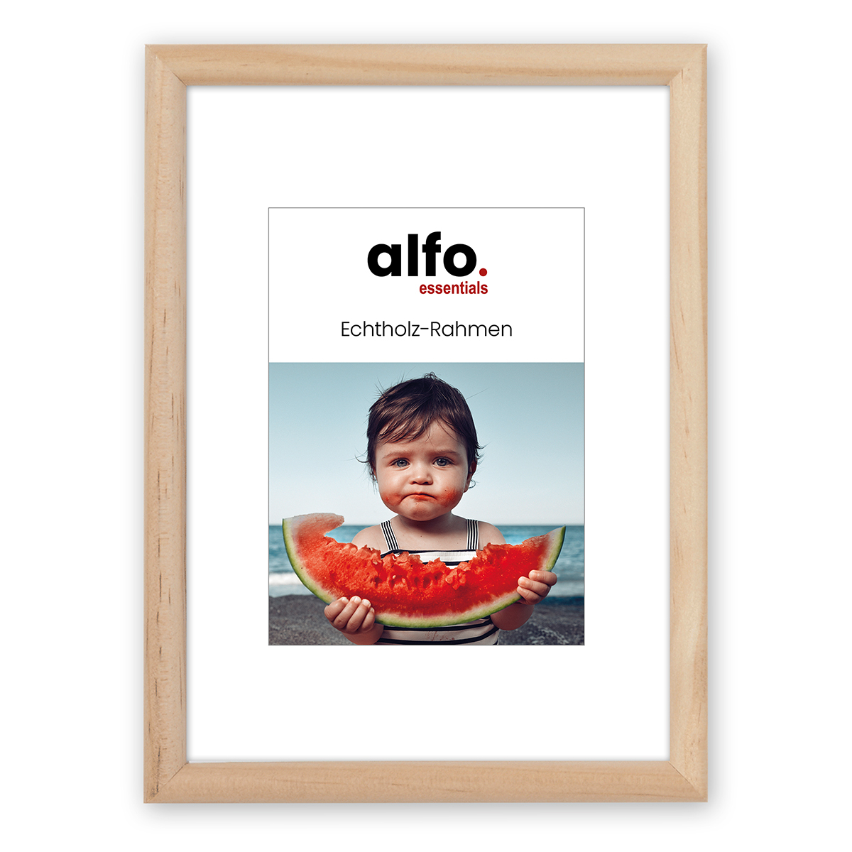 Alfo Flex Rondo 15x20 natur , Holzrahmen