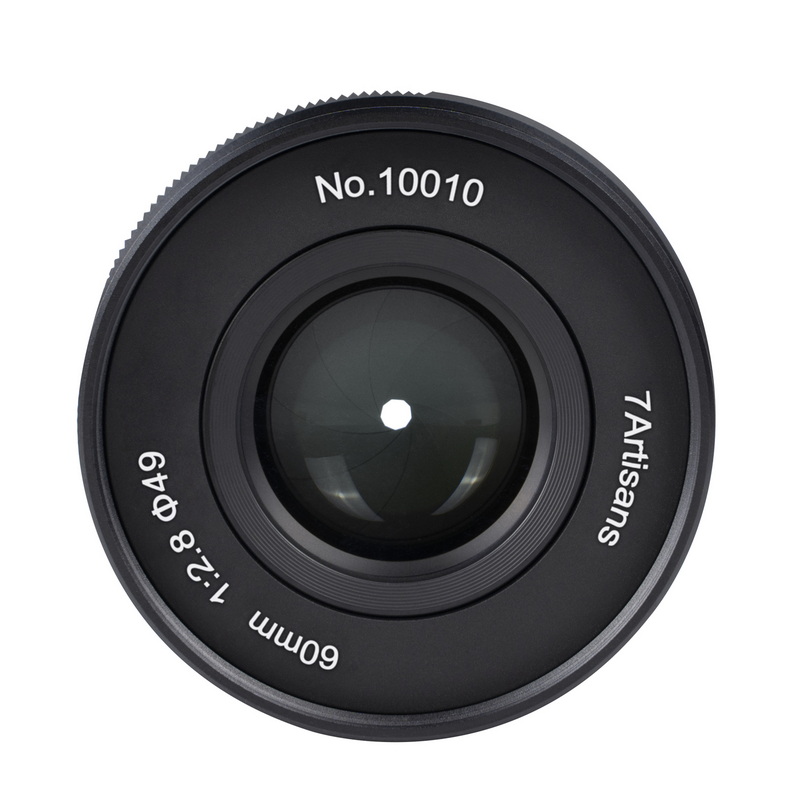 7Artisans 60mm f/2,8 II für Sony E (APS-C) 6971835481538