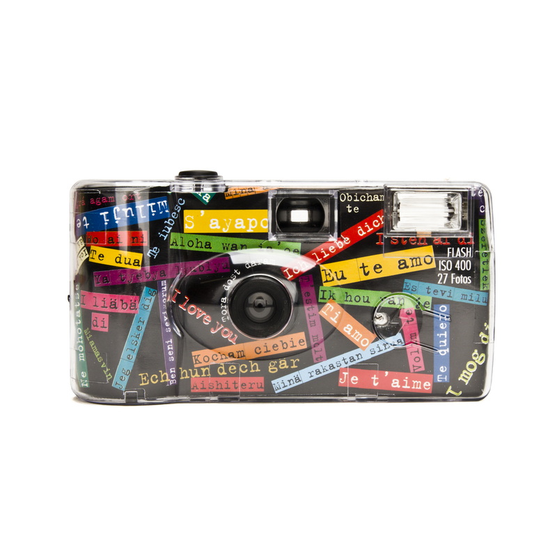 TopShot Einweg Kamera 400/27 Flash I mog di schwarz 4260141650205