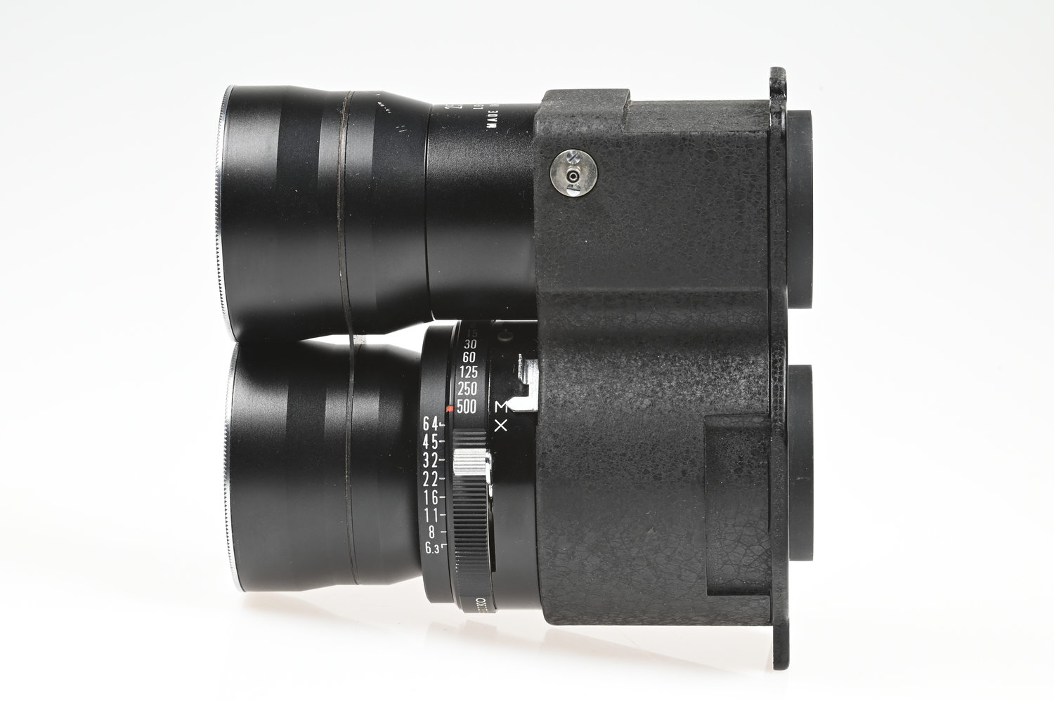 Gelegenheit Mamiya Sekor 250/6,3 für Mamiya C220 / C330 + Mamiya Ledertasche Zustand A-