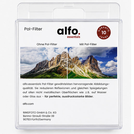 alfo. Ø 77 mm M.C. nano POL-circular Filter