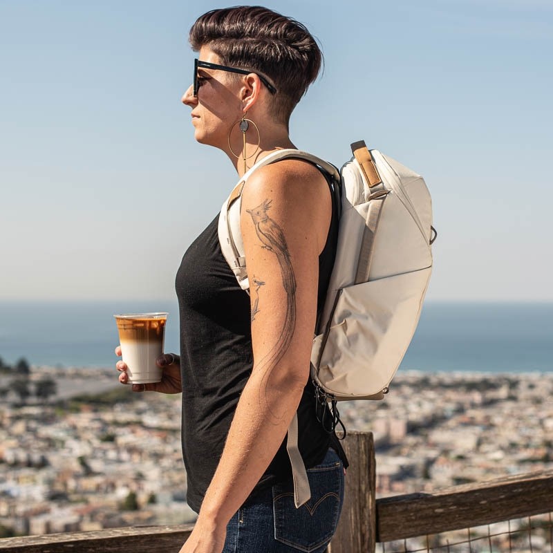 Peak Design Everday Backpack V2 Zip 15 Liter - Bone ( Beige ) 0818373021511