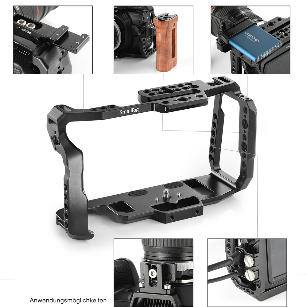 SmallRig 2203 Cage f. Blackmagic Pocket Cinema Camera 4K/6K 6972070628245
