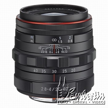 Pentax HD DA  20-40/2,8-4,0 ED Limited DC WR schwarz 0027075274747