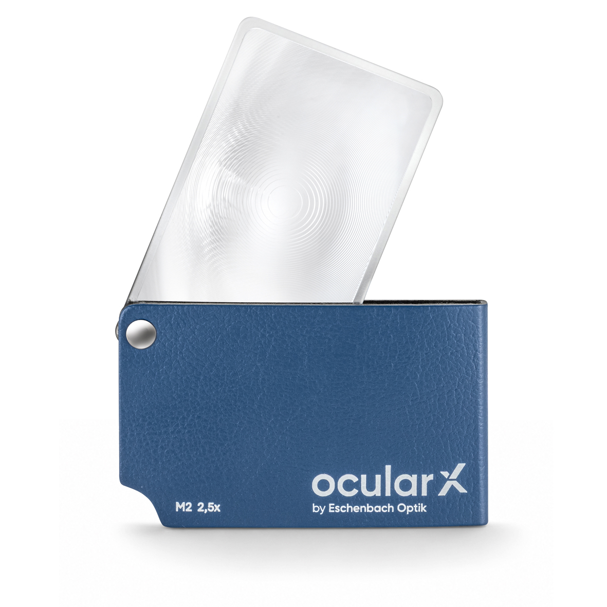 Eschenbach ocularX M2 2,5x Taschenlupe blau