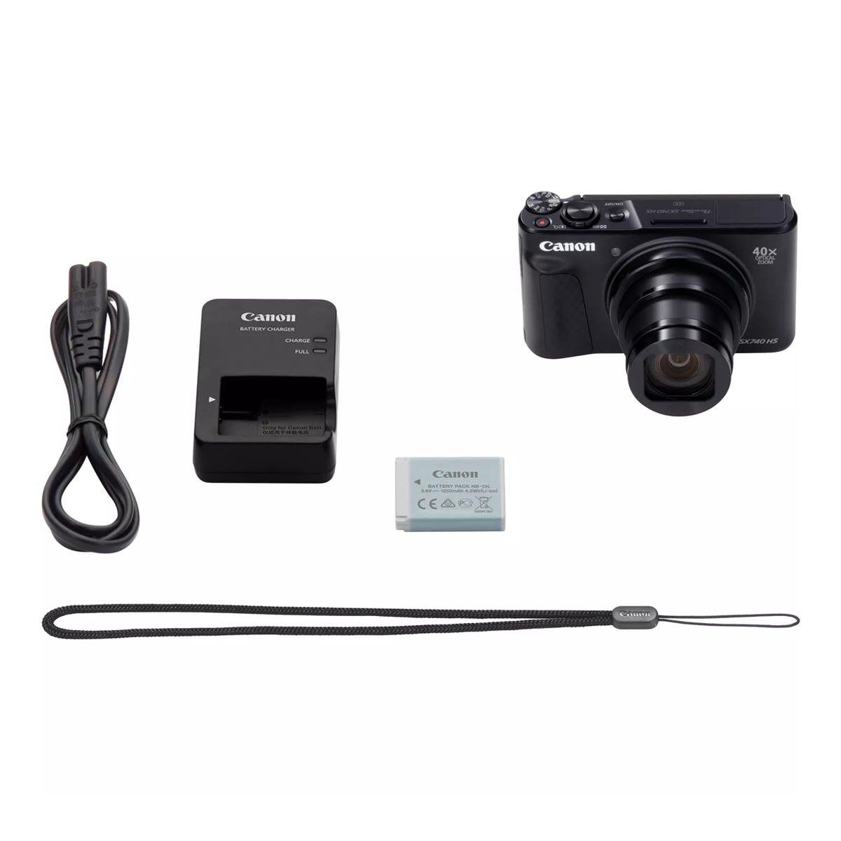 Canon PowerShot SX740HS schwarz Lite Edition