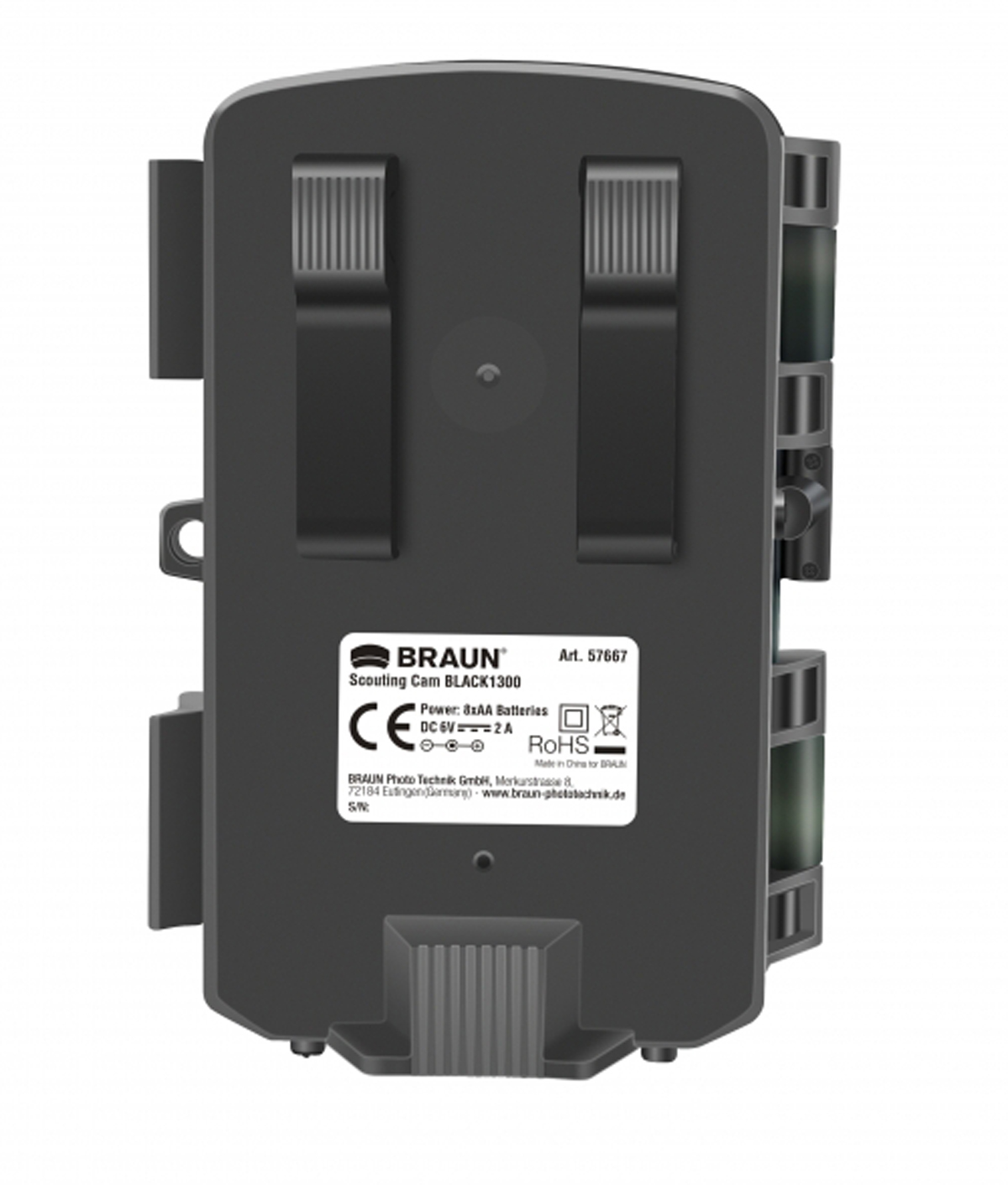 Braun Scouting Cam Black1300 Wi-Fi Outdoor-Cam, Wi 4000567576570