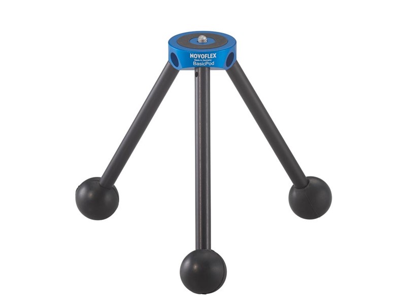 Novoflex BasicPod Wanderstativ Set bestehend aus: BALL30, BP, 1xQLEG C2844, 2xQLEG WALK III, Einbeinadapter und Tasche 4030432841021