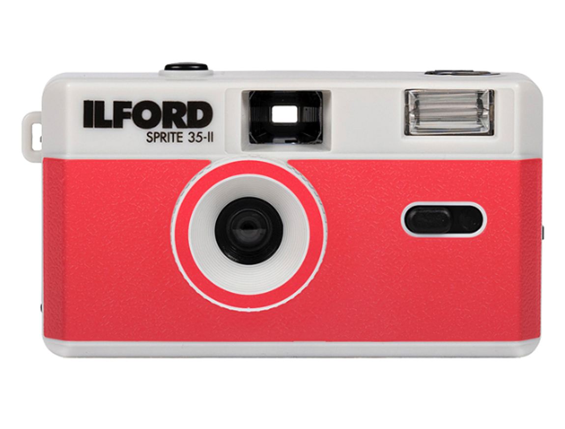 Ilford Sprite 35-II rot & silber 4027501225035