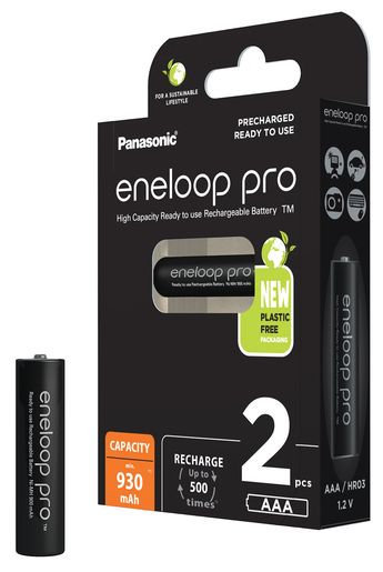 Panasonic eneloop pro AAA 930 mAh 2er Micro Blister 5410853064237