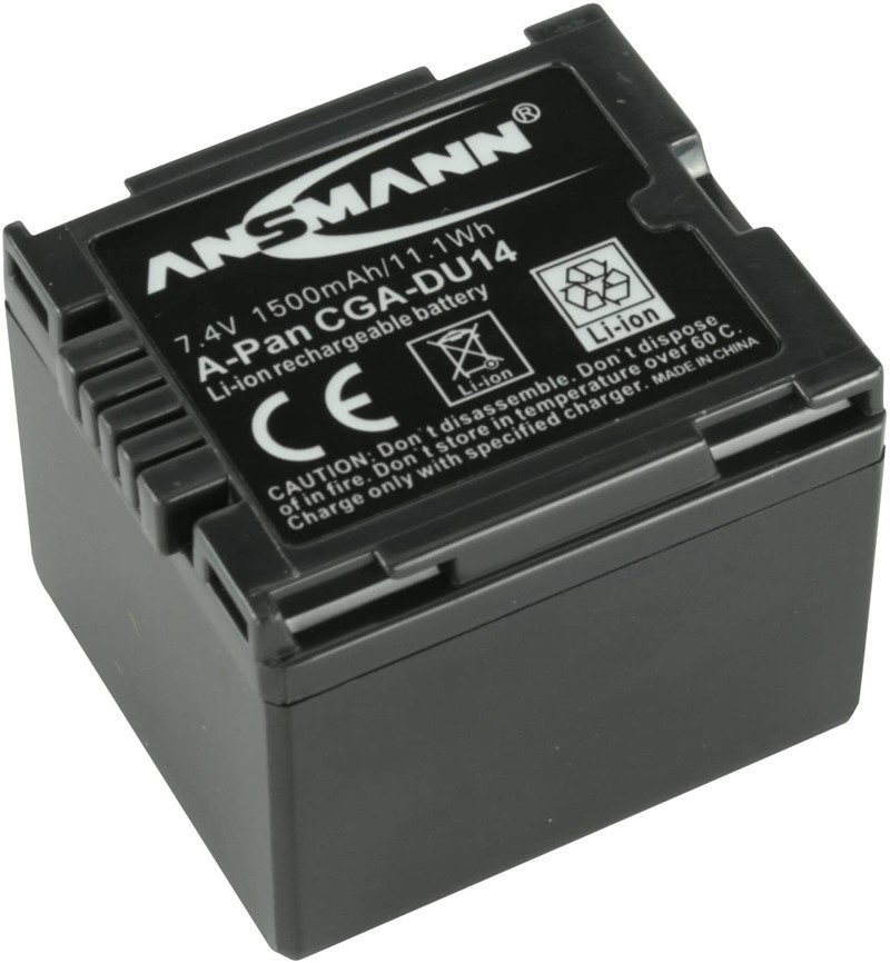 Ansmann CGA DU 14 für Panasonic 7,4 V/ 1500 mAh 4013674373055