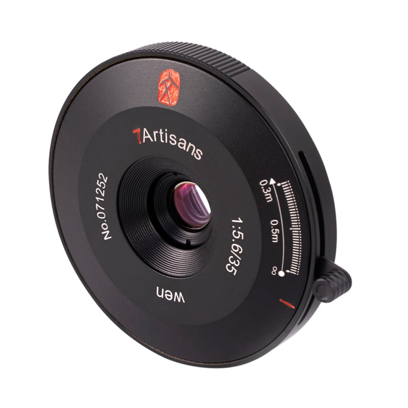 7Artisans 35mm f/5,6 WEN Pancake Leica M schwarz 6971835481309