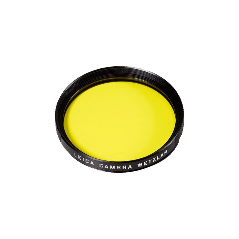Leica Filter E 39 Gelb Fassung schwarz 4022243130623