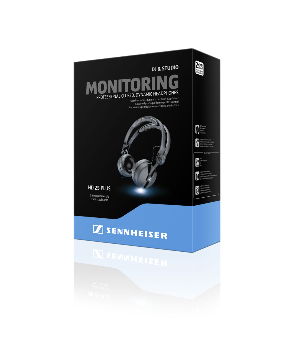 Sennheiser HD 25 PLUS Kopfhörer 4044155209112