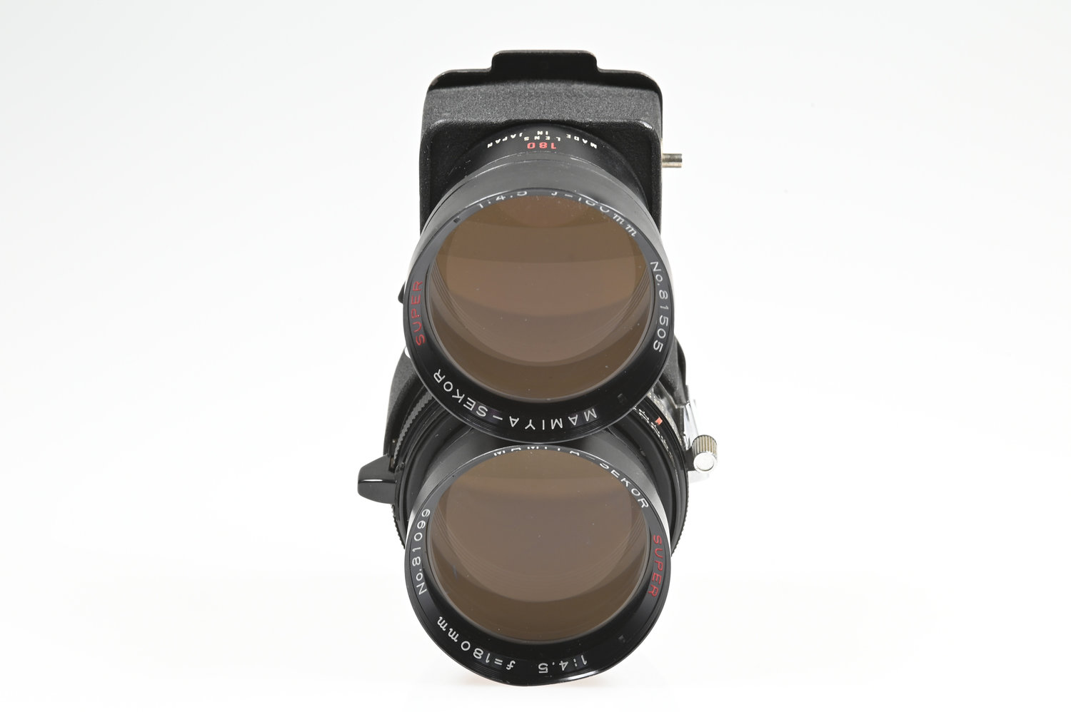 Gelegenheit Mamiya Sekor 180/4,5 SUPER für Mamiya C220 / C330 (leichte Delle an Filtergewinden) Zustand A- / B