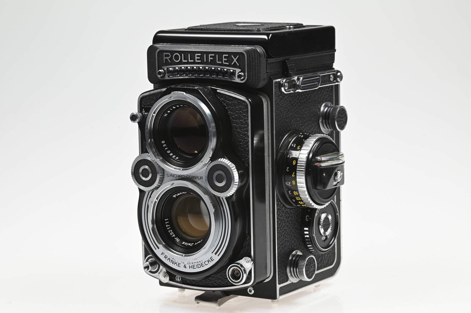 Gelegenheit Rolleiflex 3,5 F mit Carl Zeiss Planar 75/3,5 Zustand A (Sammlerstück)