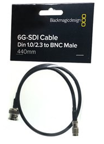 Blackmagic BNC-Kabel Din 1.0/2.3 auf BNC-Stecker M 9338716004670