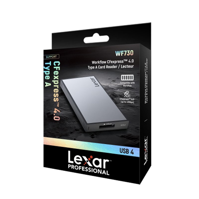 Lexar WF730 Workflow PRO Reader Type A CFexpress 4.0 USB 4 0843367136179
