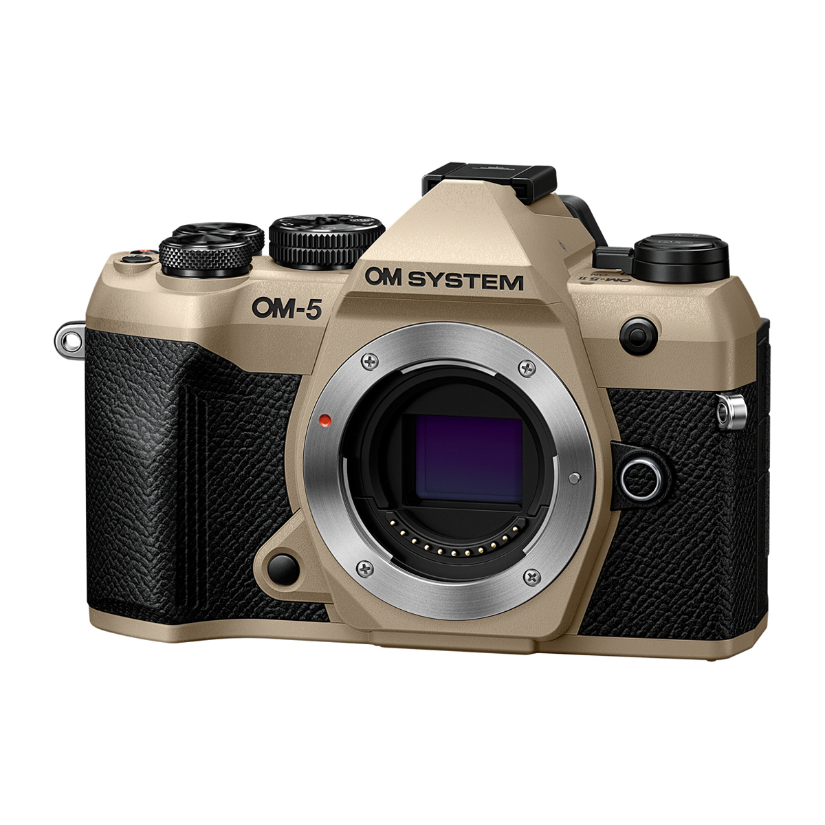 OM System OM5 II sandbeige Gehäuse 4545350056865