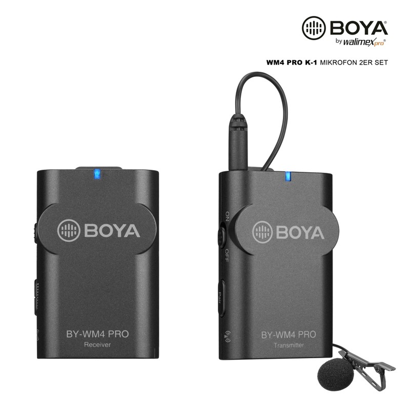 Boya WM4 Pro K-1 Mikrofon 2er Set 4056929229226