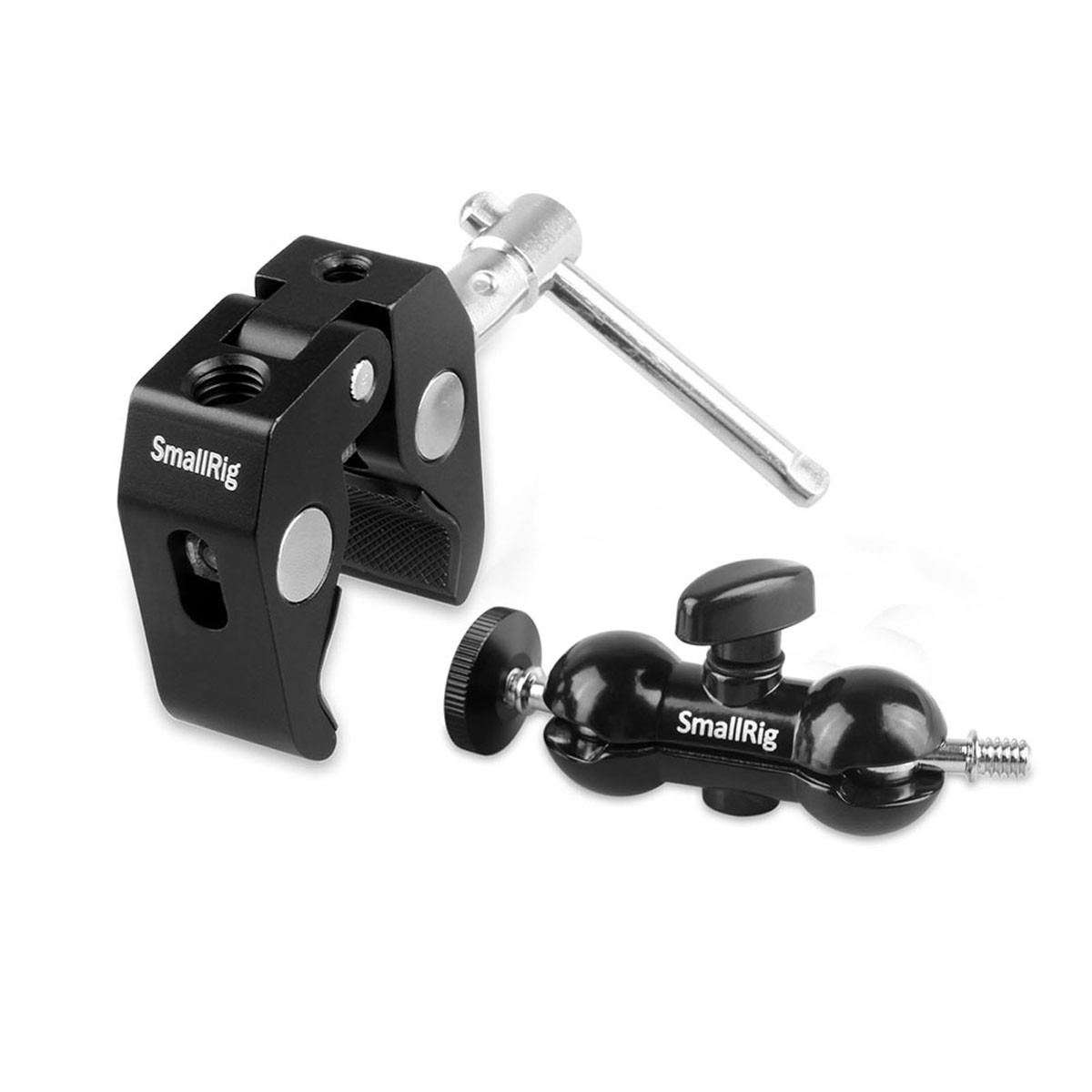 SmallRig 1138 Super Clamp mit Ballhead Gelenkarm (Crab-Shaped) 6972070624506