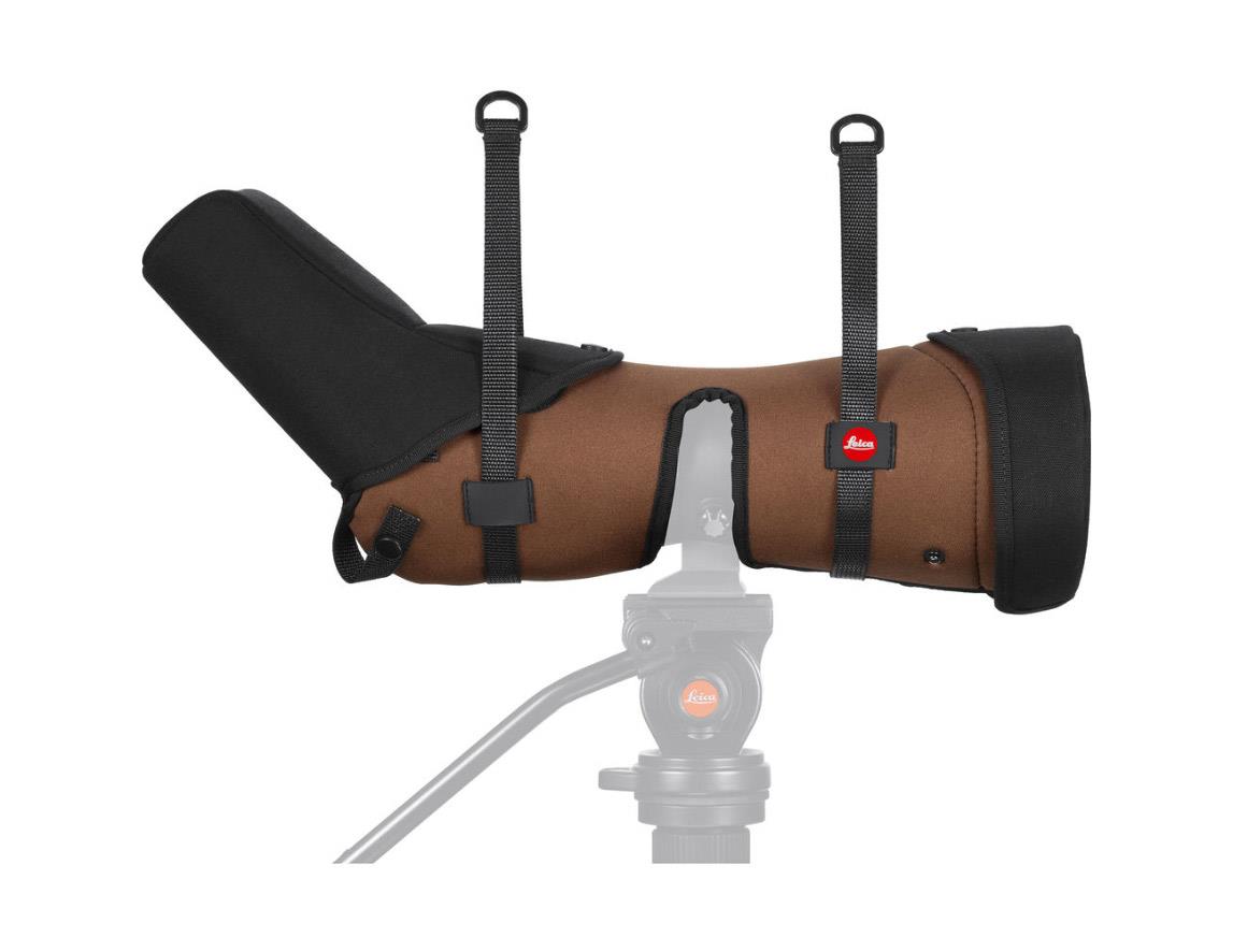 Leica Spektivcover für APO-TELEVID 82, Winkeleinblick (45°) braun 4022243420700