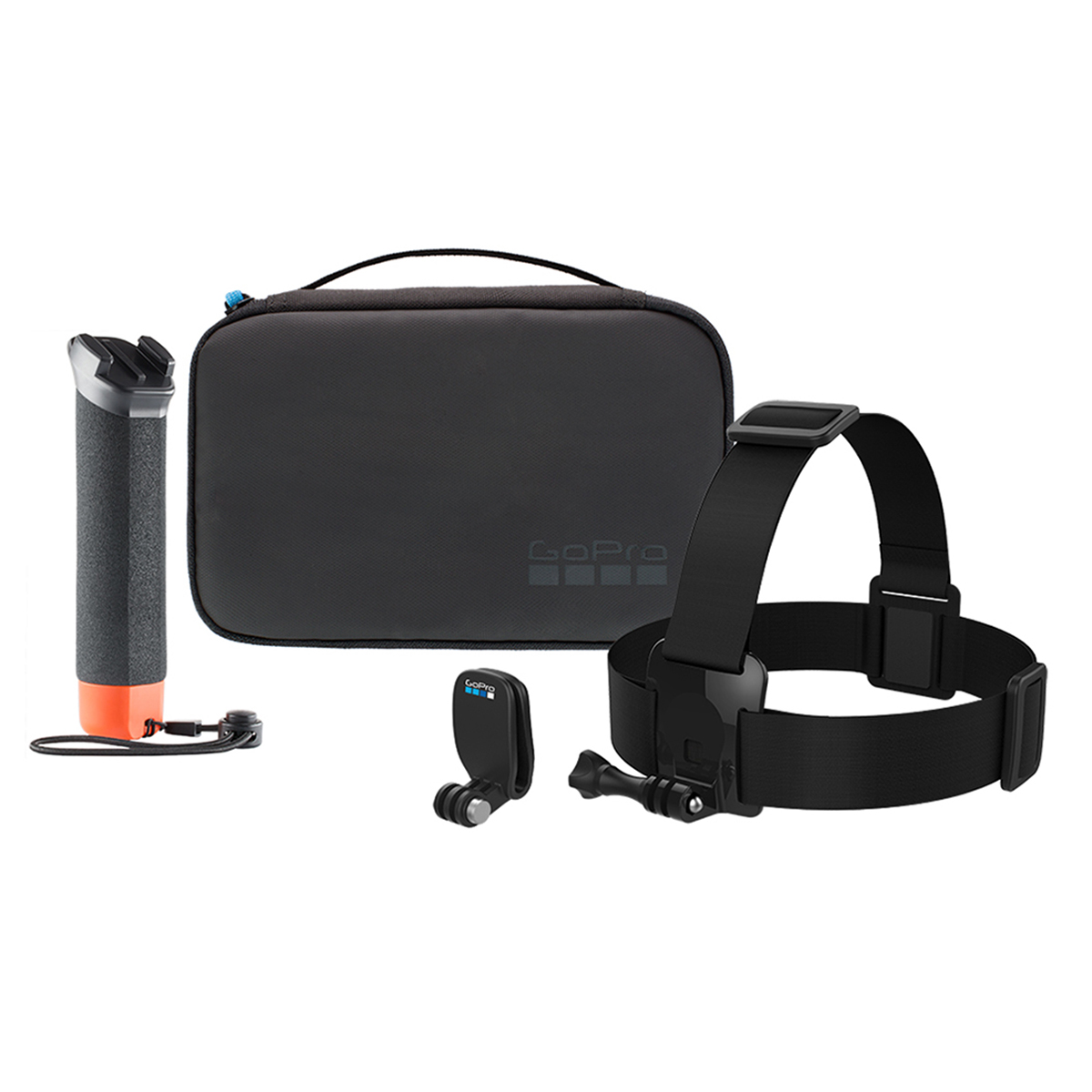 GoPro Adventure Kit 3.0, Handgriff, Kopfgurt und Etui 0810116380077