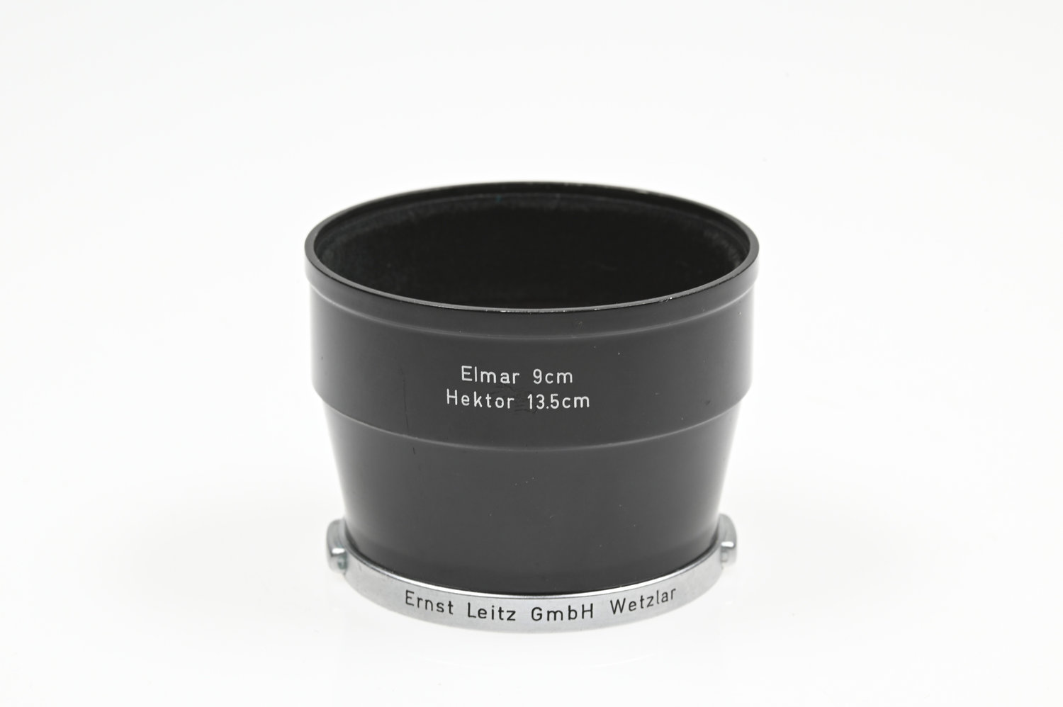 Gelegenheit Leica / Leitz Gegenlichtblende für  Elmar 9cm / 135cm Zustand A-
