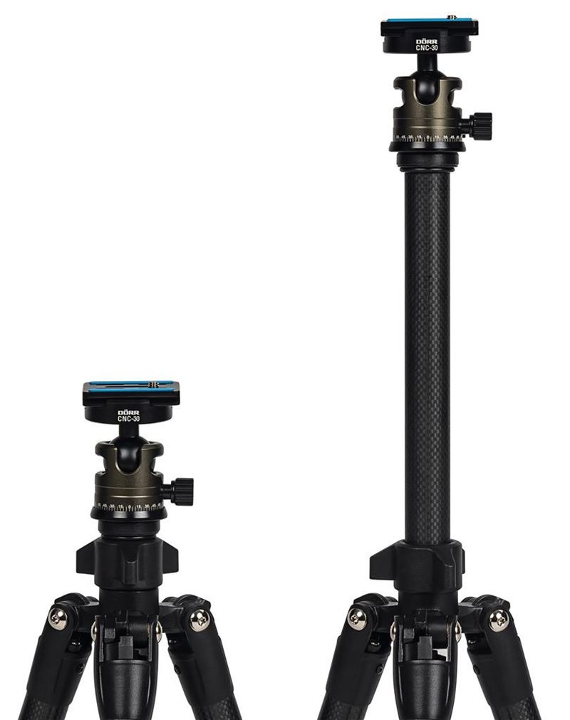 Dörr Racer CR 1440 + CNC-30 Carbon Stativ mit Kugelkopf 4000461084676