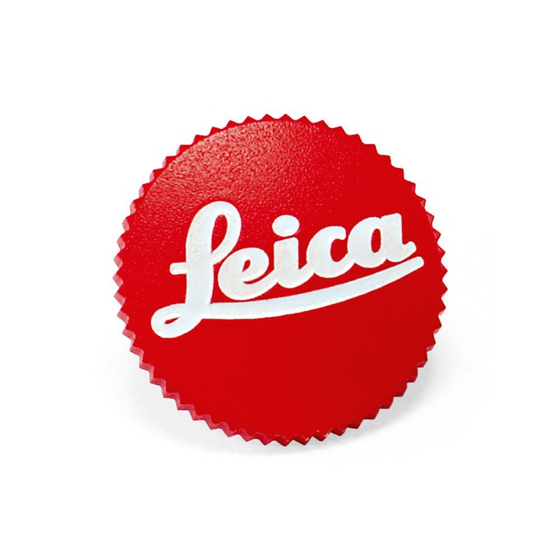 Leica Soft Release Button "LEICA", 8mm, rot 4022243140141