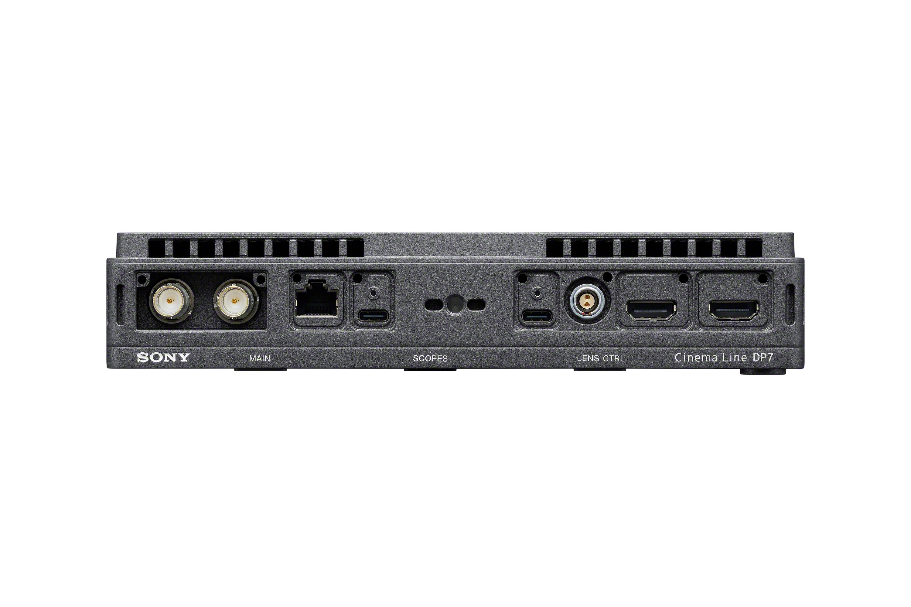 Sony RM-DP7, externer Monitor