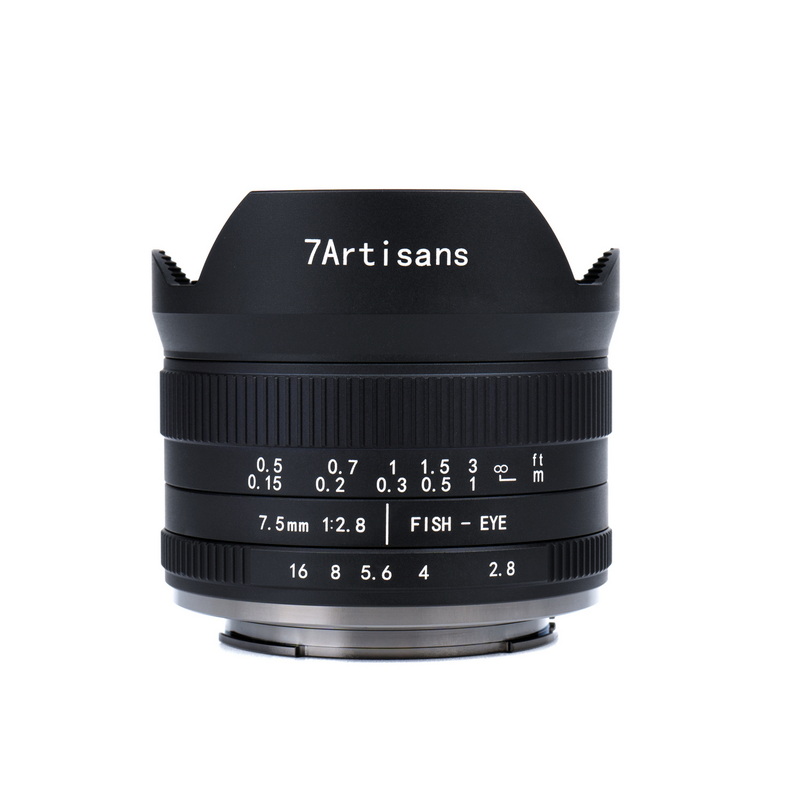 7Artisans 7,5mm f/2,8 II Fisheye f. Sony E (APS-C) 6971835481170