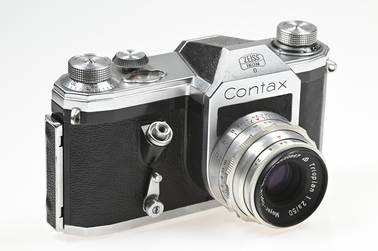 Gelegenheit Contax D Gehäuse + Meyer Optik Görlitz Trioplan 50/2,9 Zustand B+