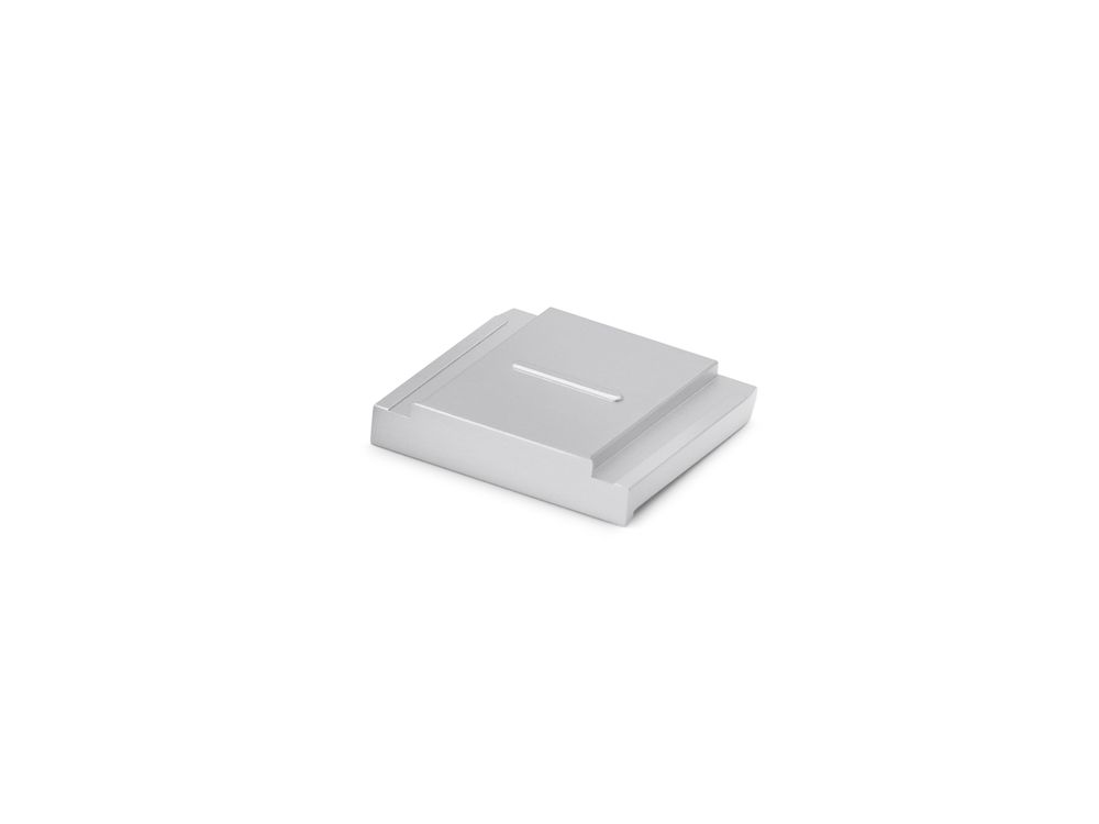 Leica Hotshoe Cover, silbern eloxiert 4022243196551