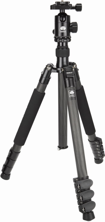 Sirui ET-2204 Dreibeinstativ Carbon 144cm m. Kopf E-20 6952060001548