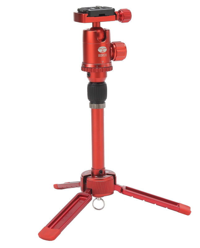 Sirui 3T-35 Tischstativ Alu mit Kopf rot 6952060002064